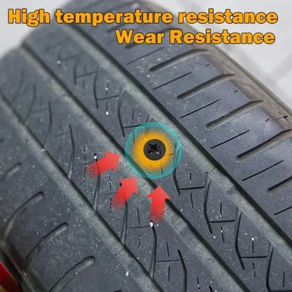 Car Motorcycle Vacuum Tyre Repair Nails 5/10/20/30/60PCS Universal Tire Screw Tubeless Repair Tools Accessories Kitcar Accessory