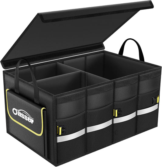 Rangement Coffre De Voiture 55L Oxford 600D Support 30KG Pliable