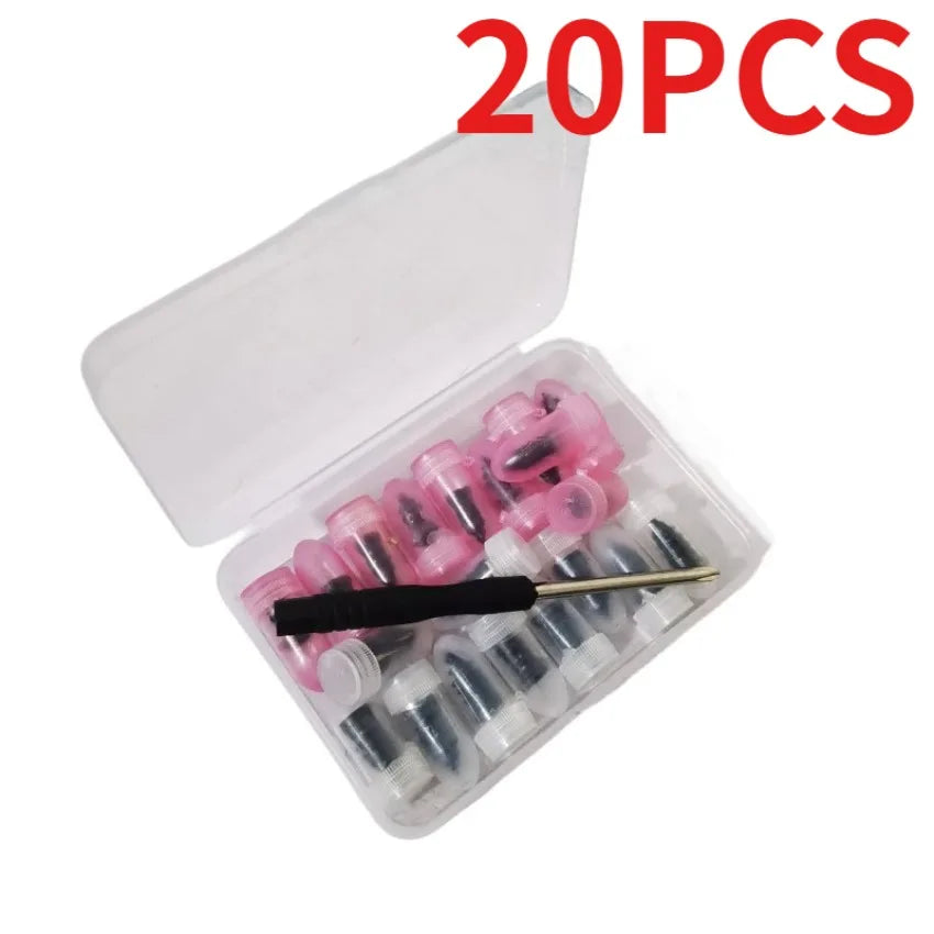 Car Motorcycle Vacuum Tyre Repair Nails 5/10/20/30/60PCS Universal Tire Screw Tubeless Repair Tools Accessories Kitcar Accessory