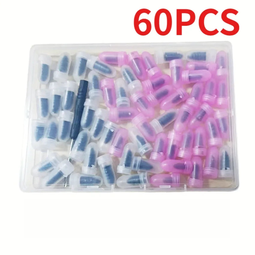 Car Motorcycle Vacuum Tyre Repair Nails 5/10/20/30/60PCS Universal Tire Screw Tubeless Repair Tools Accessories Kitcar Accessory